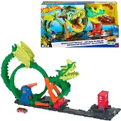 Hot Wheels Mattel HJV70 - - Set de jeu « Attaque du dragon »