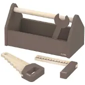 Flexa Toy Tool Box Argenté Enfants