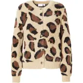 Vila Cardigan beige / marron / noir