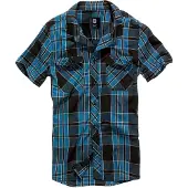 Brandit Chemise 'Roadstar' bleu / noir