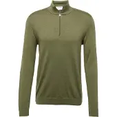 Selected Pull-over 'Berg' olive