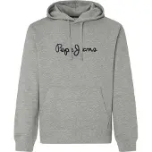 Pepe Jeans Sweat-shirt 'New Joe' bleu nuit / gris chiné
