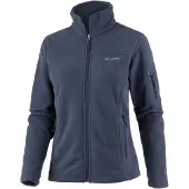 Columbia Veste en polaire fonctionnelle 'Fast Trek II' bleu foncé / blanc