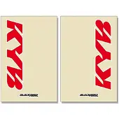 Tecno-x Kyb Fork Protector Graphics Kit Doré