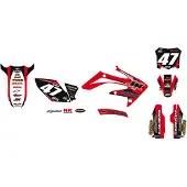 Why Stickers Honda Crf250r 2004-2009 Replica Jk Mx Graphics Kit Multicolore