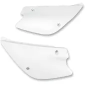 Ufo Kawasaki KX 85 17/14 01 Caches latéraux Blanc Blanc Taille unique