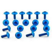 Pro Bolt Suzuki Fsu350b Fairing Screw Kit Bleu
