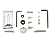 Pro Bolt Bmw Fbm810s Fairing Screw Kit Argenté