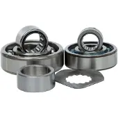 Hotrods Honda 250 Crf-r 14-17 Steering Bearing Kit Argenté
