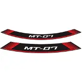 Puig Special Yamaha Mt-07 Felgenstreifen Rot Rot One Size