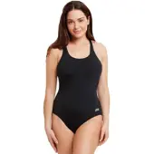 Zoggs Cottesloe Powerback Swimsuit Noir 40 Femme