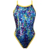 Turbo Dots Swimsuit Bleu M Femme