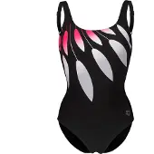 Arena Giuliana Squared Back Swimsuit Noir FR 48 Femme
