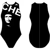 Turbo Che Guevara Swimsuit Noir M Femme
