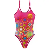 Otso Chupa Chups Floral Swimsuit Rose 3XS Fille