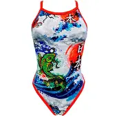 Turbo Japan Wall 2016 Swimsuit Multicolore 3XL Femme