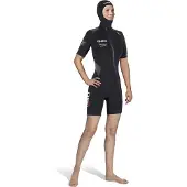 Mares Flexa Core She Dives 4/3 Mm Woman Short Sleeve Shorty Noir XS Femme