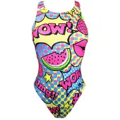 Turbo Cool Comic Swimsuit Multicolore S Femme