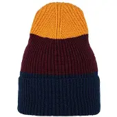 Buff Knitted Beanie Bleu Enfants