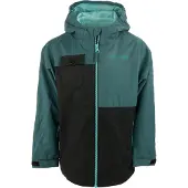 Alpine Pro Plega Detachable Jacket Vert,Bleu 116-122 cm Enfants