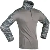 Invadergear Combat Long Sleeve T-shirt Gris M