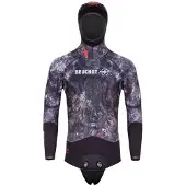 BEUCHAT Trigoblack 5 Mm Spearfishing Jacket Noir,Gris S Homme
