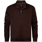 Petrol Industries M-3040-swc3760 Half Zip Sweatshirt Marron 6XL Homme