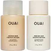 Ouai Medium Shampoo and Conditioner Travel Bundle