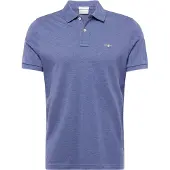 Gant T-Shirt saphir / gris clair / rouge / blanc