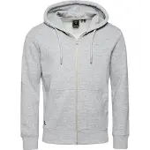 Superdry Veste de survêtement gris chiné