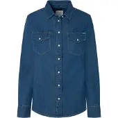 Pepe Jeans Chemisier bleu