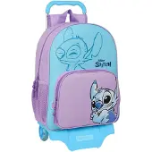 Disney Stitch Sweet Wheeled Backpack Bleu,Violet Enfants