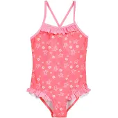 Playshoes Maillot de bain 'Hawaii' corail / rose clair / rose foncé