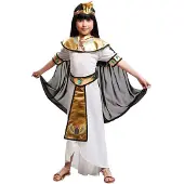 MOM Egyptian Girl Costume Marron 10-12 Years Enfants