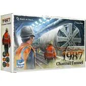 Looping Games 1987 Tunel Canal Board Game Argenté Enfants