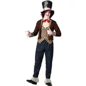 Atosa Crazy Hat Man Costume Marron XL Enfants