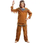 MOM Indian Girl Costume Marron 12-24 Months Enfants