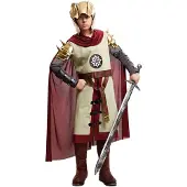 MOM Thyrsus Kids Costume Rouge 10-12 Years Enfants