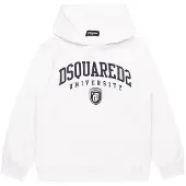 Dsquared2 Kids Dq2466 Sweatshirt Blanc 10 Years Enfants