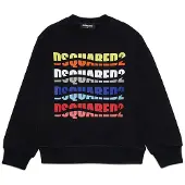 Dsquared2 Kids Relax Sweatshirt Noir 12 Years Enfants