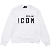 Dsquared2 Kids Dq2667 Sweatshirt Blanc 10 Years Enfants