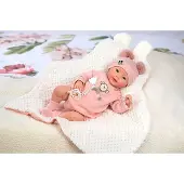MuÑecas Guca Sofía Baby Reborn Hairless 42-46 Cm Rose Enfants