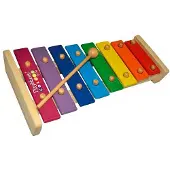 Reig Musicales Wood Xylofon 8 Notes 2 S 23 Cm Drum Doré