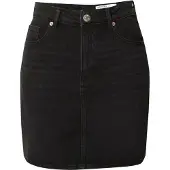 Vero Moda Tessa Denim Skirt Noir S Femme