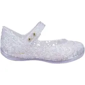 Melissa Mini Campana Zig Zag Vi Ballet Pumps Blanc EU 21 Fille