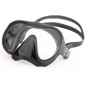 OMS Tribe Ultra Clear Diving Mask Noir