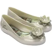 Melissa Sweet Love + Disney Princess Ballet Pumps Argenté EU 35 Fille