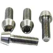 Pro Bolt Tifapinch230 Front Axle Pinch Bolt Kit Argenté