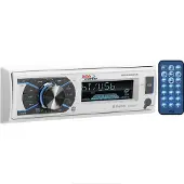 Boss Audio Systems Marine Receiver Bluetooth Am/fm Dig Blanc