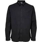 Selected Chemise 'Rick' noir